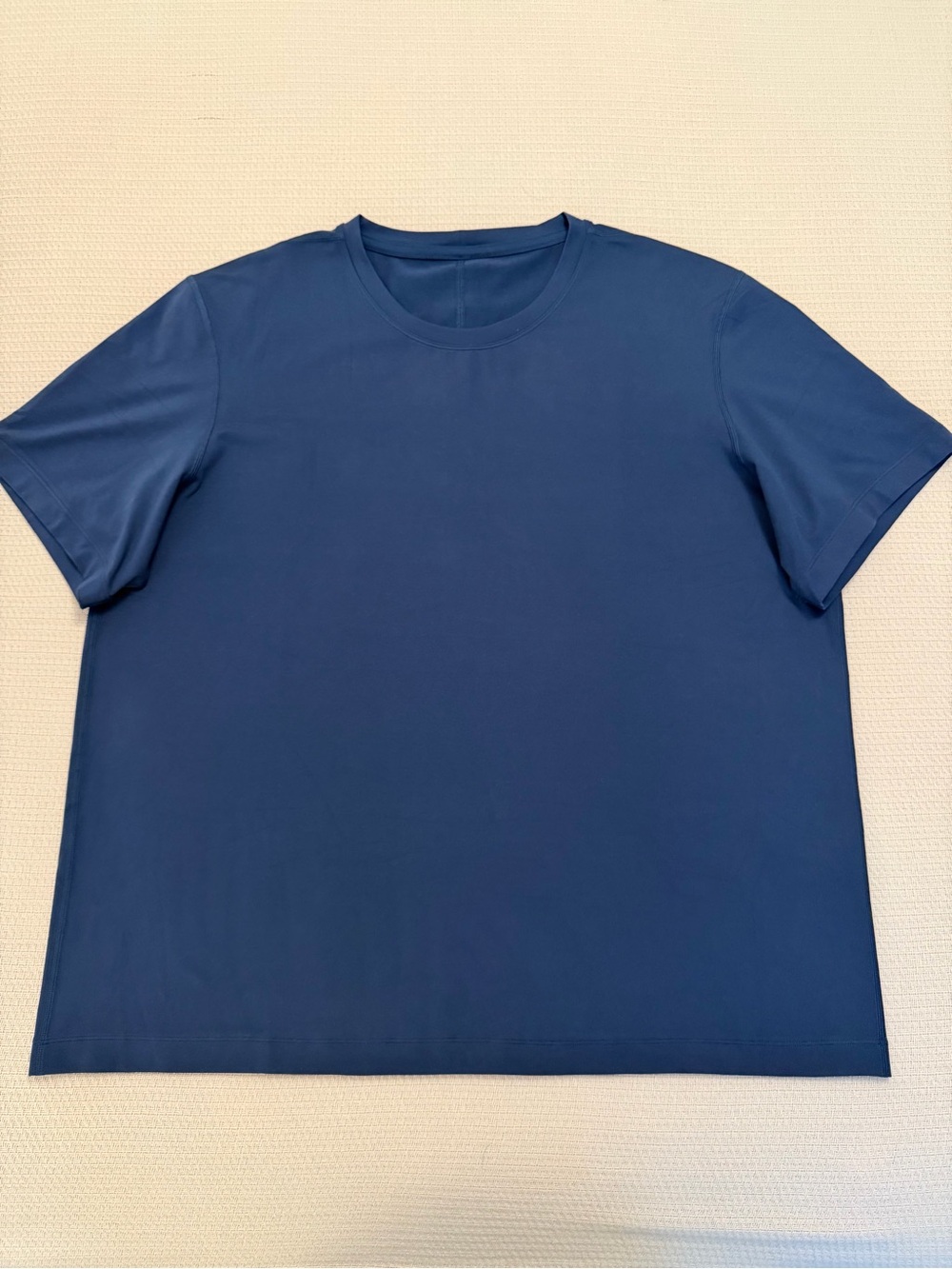 Lululemon Soft Jersey Short Sleeve Shirt XXL Club Blue